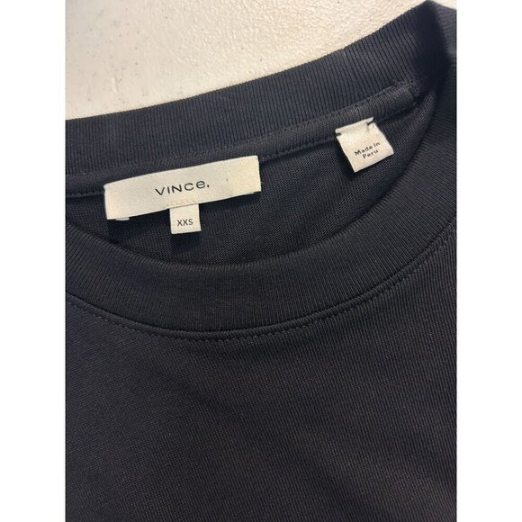 Vince Short Sleeve Tie Waist Dress XXS - Picture 7 of 9